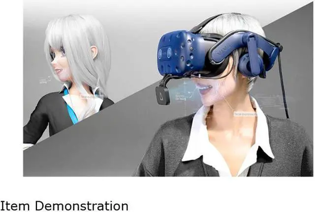 Alt view image 4 of 4 - HTC VIVE Facial Tracker Black 99HARE002-00