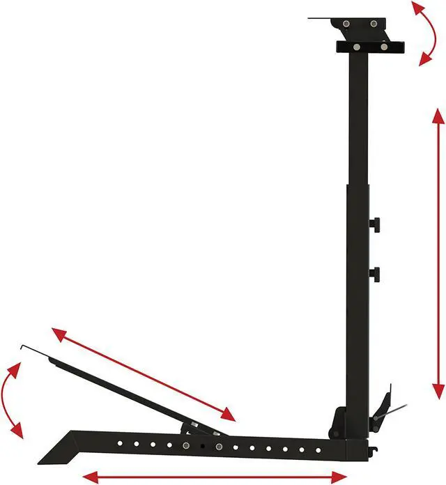 Alt view image 7 of 7 - Next Level Racing Wheel Stand Lite (NLR-S007)