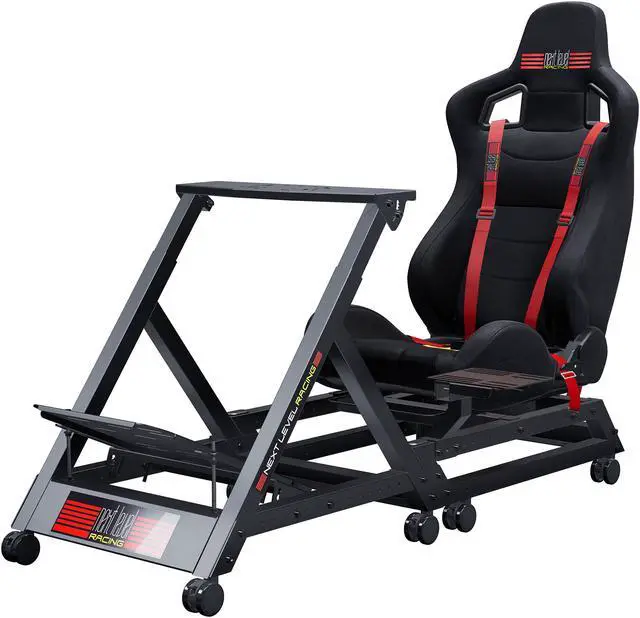 Alt view image 3 of 15 - Next Level Racing GT Track Simulator Cockpit - Professional Grade