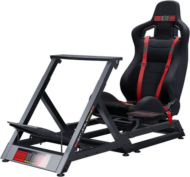 Alt view image 4 of 15 - Next Level Racing GT Track Simulator Cockpit - Professional Grade
