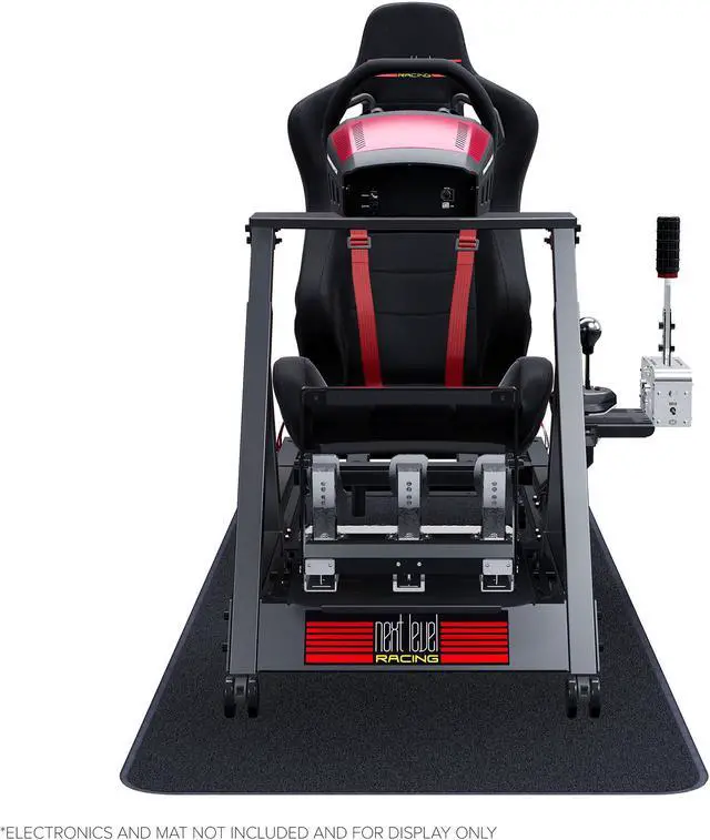 Alt view image 8 of 15 - Next Level Racing GT Track Simulator Cockpit - Professional Grade
