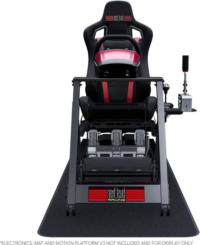Alt view image 9 of 15 - Next Level Racing GT Track Simulator Cockpit - Professional Grade