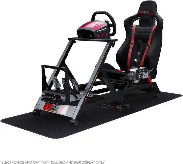 Alt view image 10 of 15 - Next Level Racing GT Track Simulator Cockpit - Professional Grade