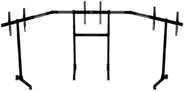 Alt view image 2 of 6 - Next Level Racing NLR-A010 Free Standing Triple Monitor Stand Black