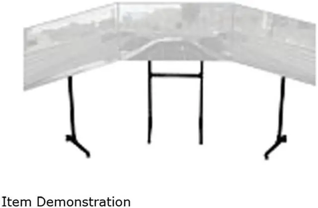 Alt view image 4 of 6 - Next Level Racing NLR-A010 Free Standing Triple Monitor Stand Black