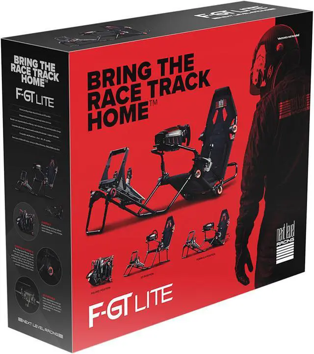 Alt view image 11 of 11 - Next Level Racing NLR-S015 F-GT Lite Simulator Cockpit / Gaming Chairs