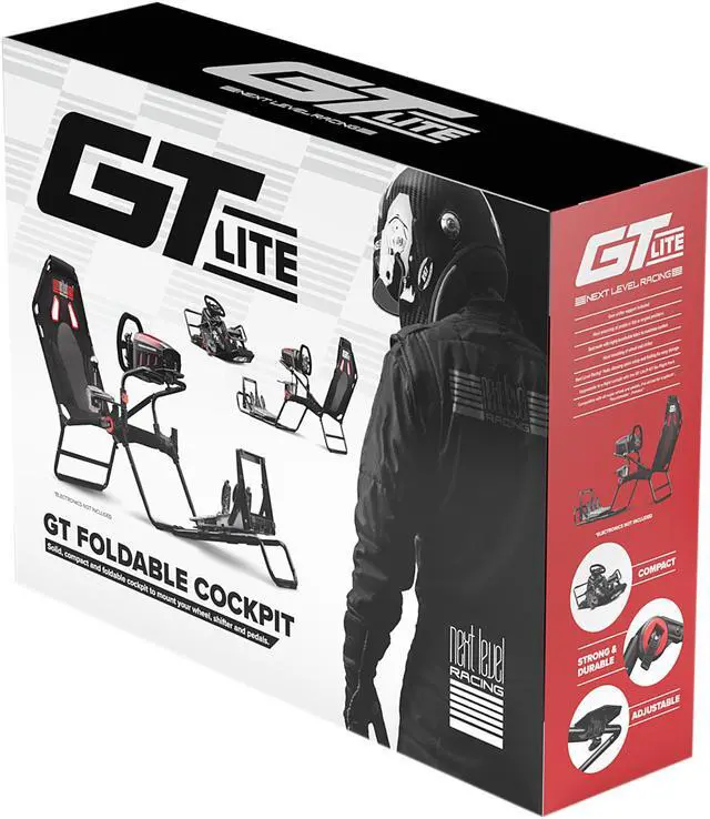 Alt view image 13 of 13 - Next Level Racing NLR-S021 GTLite Foldable Simulator Cockpit
