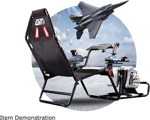 Alt view image 10 of 13 - Next Level Racing NLR-S021 GTLite Foldable Simulator Cockpit
