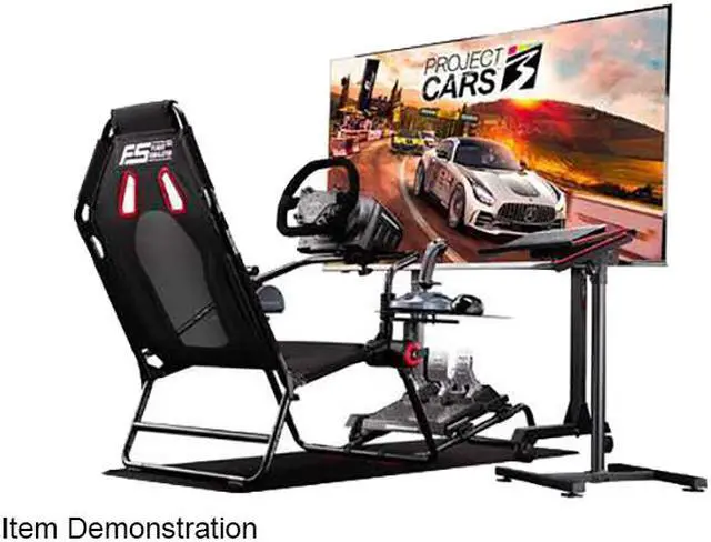 Alt view image 3 of 5 - Next Level Racing ELITE GT Racing Simulator Cockpit Wheel Plate Edition