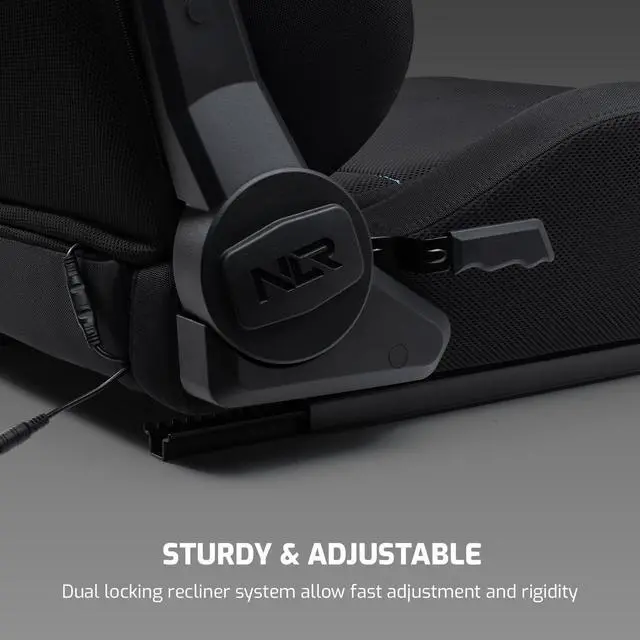 Alt view image 3 of 7 - Next Level Racing ERS3 Hypercool Ventilated Sim Racing Seat (Fabric Mesh) NLR  NLR-E063