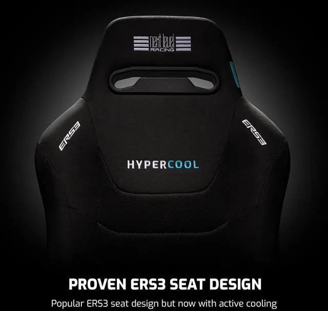 Alt view image 7 of 7 - Next Level Racing ERS3 Hypercool Ventilated Sim Racing Seat (Fabric Mesh) NLR  NLR-E063