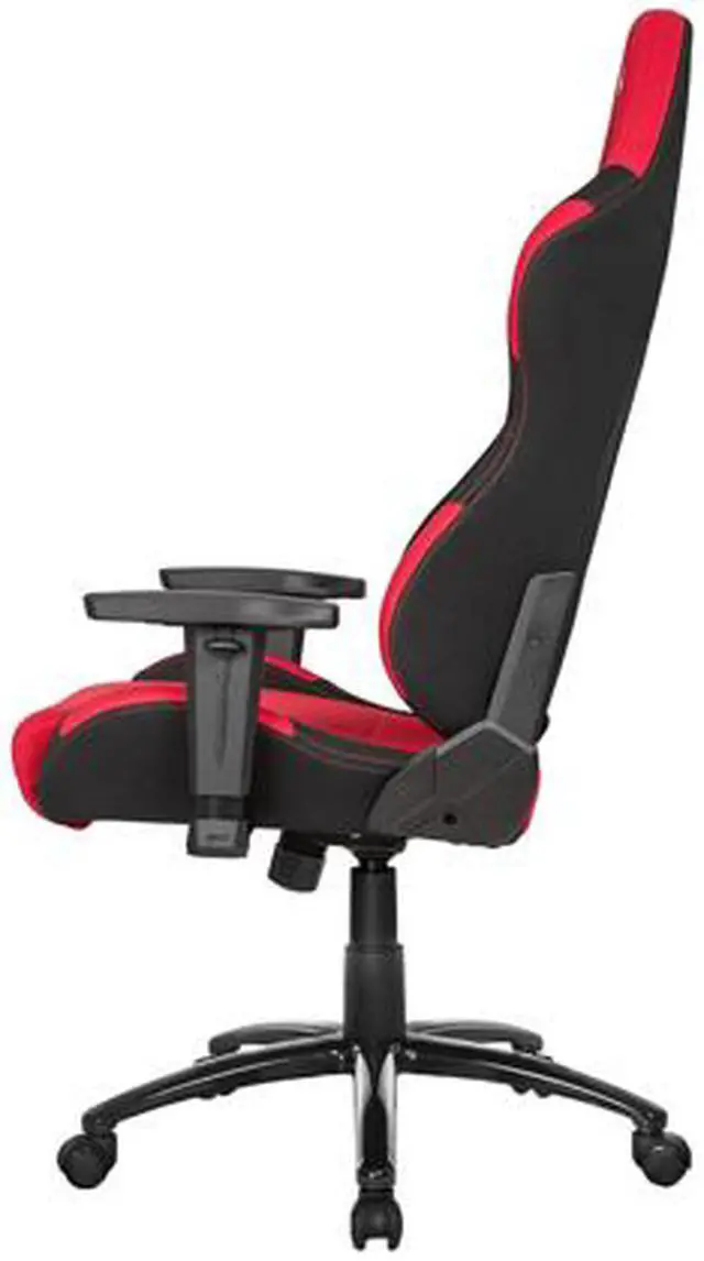 Alt view image 2 of 4 - AKRacing Core Series EX Wide Fabric Gaming Chair, 3D Arms, 180 Degrees Recline - Red/Black (AK-EXWIDE-RD/BK)