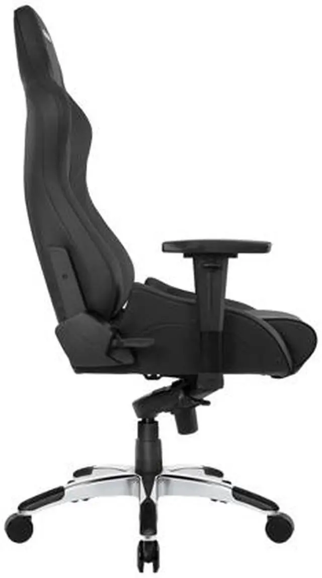 Alt view image 3 of 4 - AKRacing Masters Series Pro Gaming Chair, 4D Adjustable Armrests, 180 Degrees Recline - Black (AK-PRO-BK)