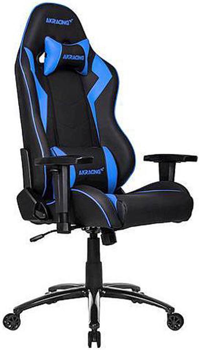 E-WIN 550LB Ergonomic Gaming Chair,Big and Tall Computer Chair for Heavy  People,Office Chair with Magnetic Head Pillow-Black/Blue 