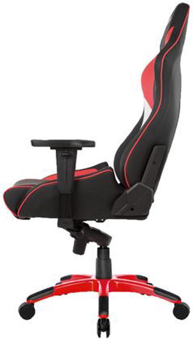 BlackArc Arcecho High Back Adjustable Gaming Chair with 4D Armrests, Head Pillow and Adjustable Lumbar Support in Black/Red Trim [B-ARC-04423]