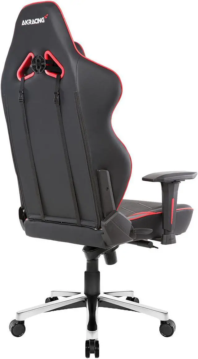 Alt view image 6 of 8 - AKRACING AK-MAX-BK/RD Max Gaming Chair