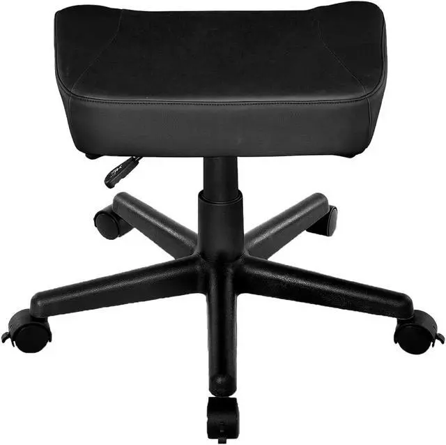 Alt view image 3 of 6 - AKRacing PU Leather Sitting & Foot Stool, Black (AK-STOOL-BK)
