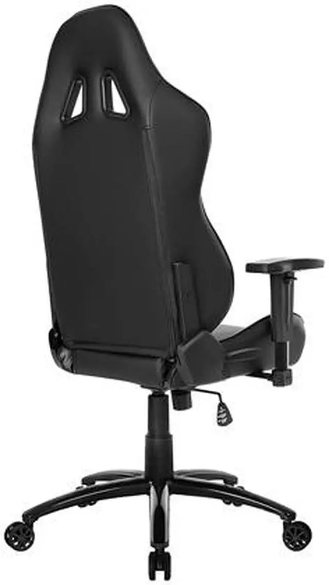Alt view image 7 of 9 - AKRACING AK-NITRO-CB-ST Nitro Gaming Chair Carbon Black Stylish Design Enhanced Ergonomics