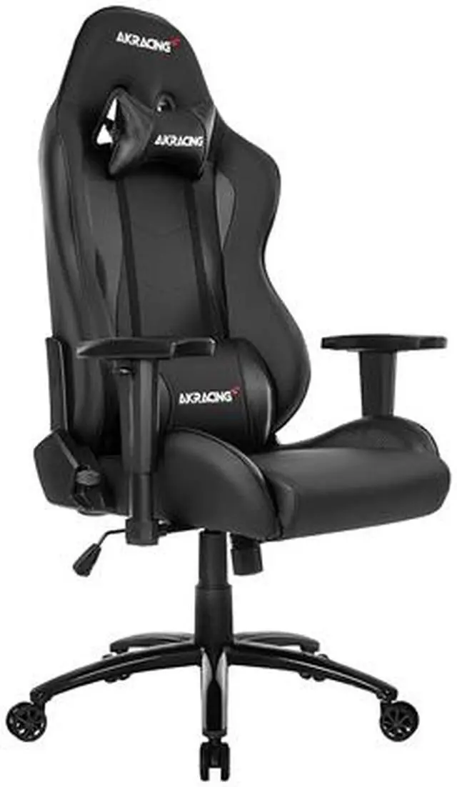 Alt view image 3 of 9 - AKRACING AK-NITRO-CB-ST Nitro Gaming Chair Carbon Black Stylish Design Enhanced Ergonomics