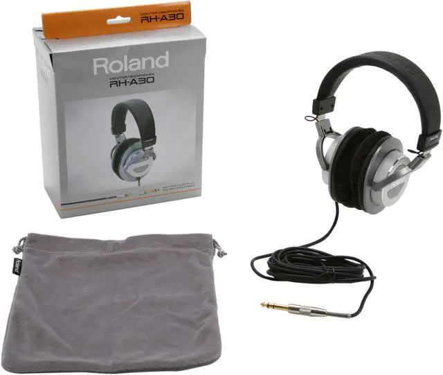 Alt view image 4 of 4 - Roland RH-A30 3.5mm/ 6.3mm Connector Circumaural Open-Air Headphone
