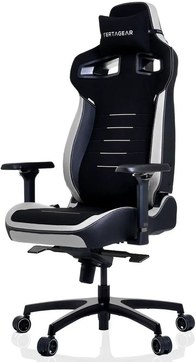 Alt view image 2 of 7 - Vertagear PL4800 HygennX Ergonomic Gaming Chair (Black/White)