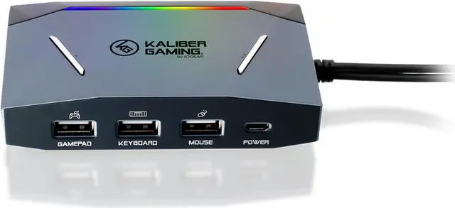 Alt view image 3 of 10 - IOGEAR GES1337 KeyMander 2 3Play Keyboard/Mouse Sharing Switch for PC & Game Consoles