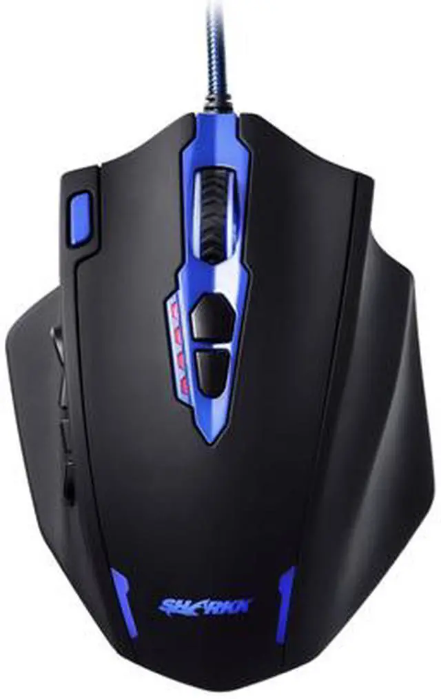 Alt view image 2 of 2 - SHARKK 16400 DPI High Precision Laser Gaming Mouse, 18 Programmable Buttons