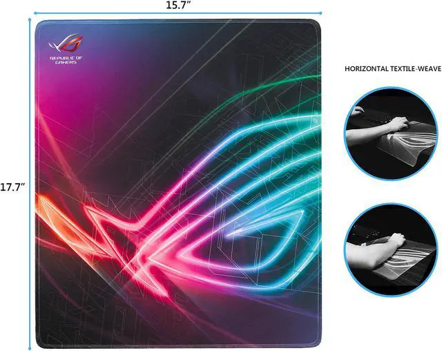 Alt view image 2 of 5 - ASUS ROG Strix Edge Mouse Pad