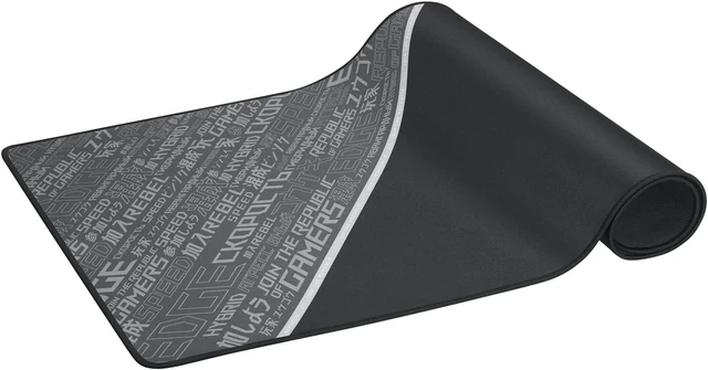 Alt view image 6 of 6 - ROG Sheath BLK LTD Mouse Pad, Extra-Large, Gaming-Optimized Cloth surface, Anti-Fraying Stitched Frame, Non-Slip Rubber Base