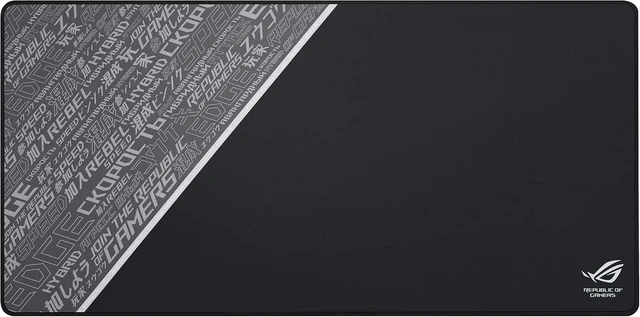 Main image of ROG Sheath BLK LTD Mouse Pad, Extra-Large, Gaming-Optimized Cloth surface, Anti-Fraying Stitched Frame, Non-Slip Rubber Base