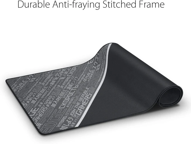 Alt view image 3 of 6 - ROG Sheath BLK LTD Mouse Pad, Extra-Large, Gaming-Optimized Cloth surface, Anti-Fraying Stitched Frame, Non-Slip Rubber Base