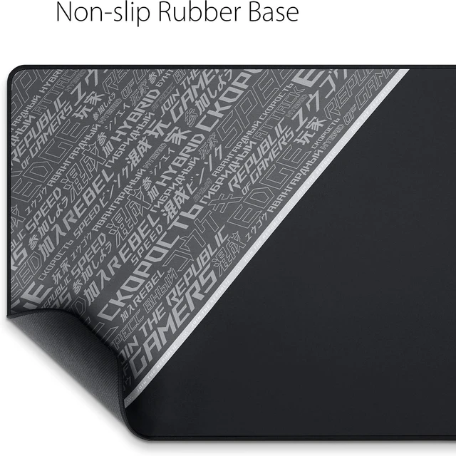 Alt view image 2 of 6 - ROG Sheath BLK LTD Mouse Pad, Extra-Large, Gaming-Optimized Cloth surface, Anti-Fraying Stitched Frame, Non-Slip Rubber Base