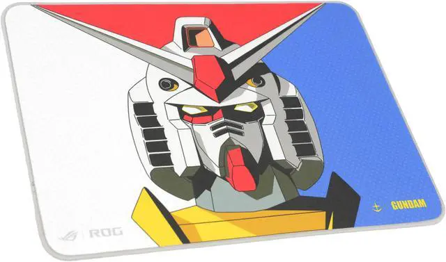 Alt view image 2 of 4 - ASUS ROG Sheath Gundam Edition Mousepad (Limited Edition, Gaming-Optimized Cloth Surface, 3mm Thickness, Anti-Fraying Stitched Frame, and Non-Slip Rubber Base)
