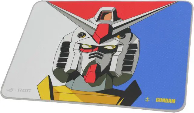 Alt view image 3 of 4 - ASUS ROG Sheath Gundam Edition Mousepad (Limited Edition, Gaming-Optimized Cloth Surface, 3mm Thickness, Anti-Fraying Stitched Frame, and Non-Slip Rubber Base)