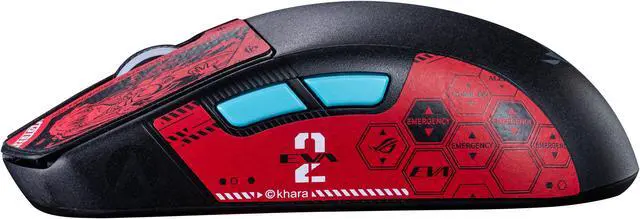 Alt view image 4 of 6 - ASUS ROG Harpe Ace Mouse Grip Tape EVA-02 Edition, Mouse Anti-Slip Grip Tape, Pre-cut Mouse grips