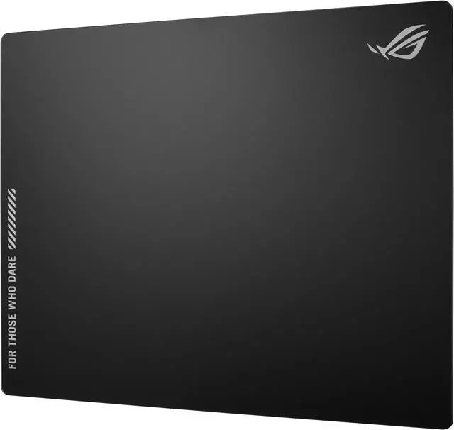 Alt view image 5 of 5 - Asus ROG Moonstone Ace L Glass Gaming Mouse Pad, Ultra-smooth Surface, Noise-Reducing Design, 9H Tempered Glass, Impact & Scratch Resistant, Anti-slip Silicone Base, 500 x 400 mm, Black