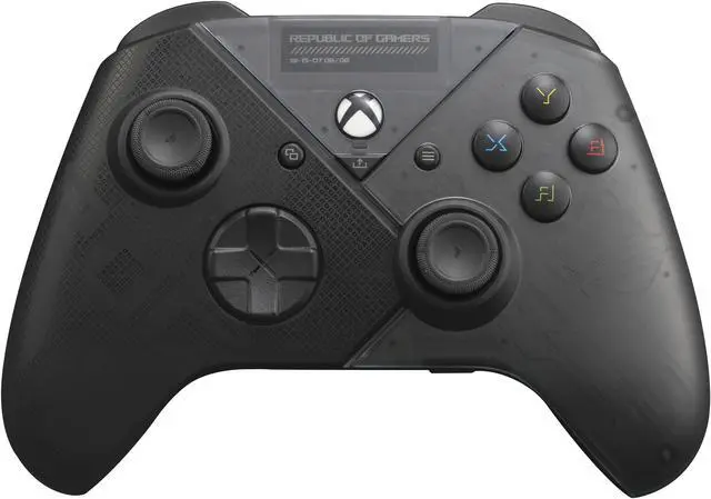 Alt view image 6 of 16 - ASUS ROG Raikiri officially licensed Xbox controller, remappable buttons & triggers, 2 rear buttons, step & linear triggers, adjustable joystick sensitivity, 3.5mm jack with ESS DAC, for PC and Xbox