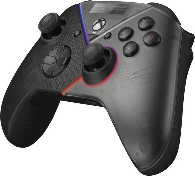 Alt view image 12 of 16 - ASUS ROG Raikiri officially licensed Xbox controller, remappable buttons & triggers, 2 rear buttons, step & linear triggers, adjustable joystick sensitivity, 3.5mm jack with ESS DAC, for PC and Xbox