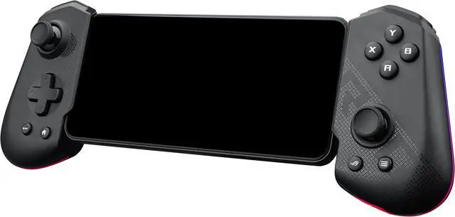 Alt view image 6 of 16 - ASUS ROG Tessen Gaming Mobile Controller (foldable, one size fits all, on-the-fly key mapping, RGB lighting, 500Hz polling rate)