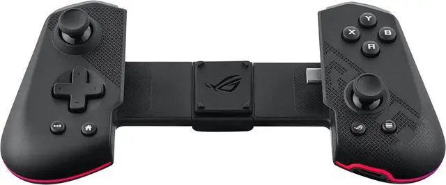 Alt view image 15 of 16 - ASUS ROG Tessen Gaming Mobile Controller (foldable, one size fits all, on-the-fly key mapping, RGB lighting, 500Hz polling rate)