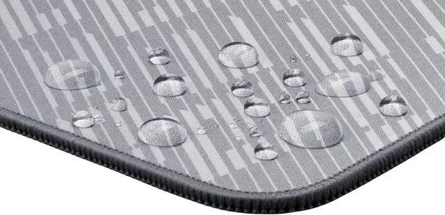 Alt view image 3 of 5 - ASUS ROG Scabbard II Arctic Gray XXL Gaming Mouse Pad,  35.43 x 15.75 x 0.12 inches, Water/oil/dust-repellent Surface, Anti-fray Edges, Nonslip Rubber Base