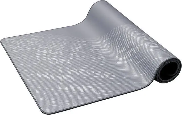 Alt view image 4 of 5 - ASUS ROG Scabbard II Arctic Gray XXL Gaming Mouse Pad,  35.43 x 15.75 x 0.12 inches, Water/oil/dust-repellent Surface, Anti-fray Edges, Nonslip Rubber Base