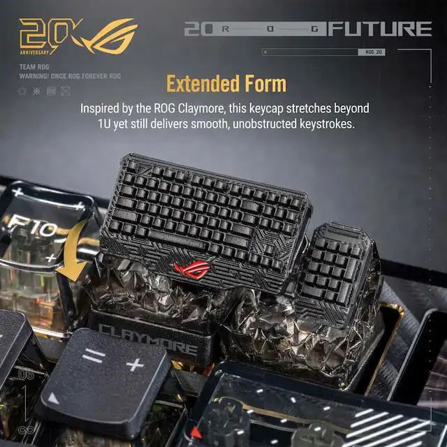 Alt view image 6 of 15 - ASUS - ROG 20th Edition Keycap Blind Box (1-Pack) - Styles May Vary