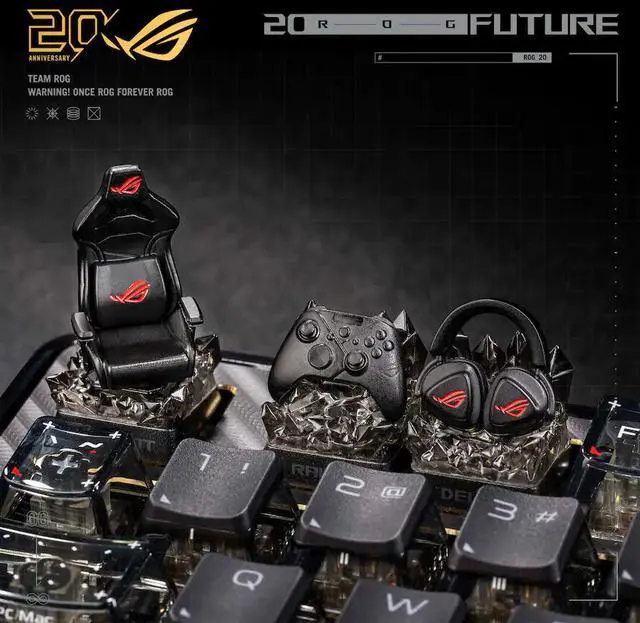 Alt view image 4 of 15 - ASUS - ROG 20th Edition Keycap Blind Box (1-Pack) - Styles May Vary