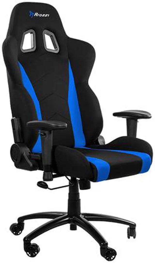 Alt view image 3 of 6 - Arozzi Inizio Gaming Chair (Blue) - Ergonomic, Metal Frame, Adjustable Pillows, INIZIO-FB-BLUE
