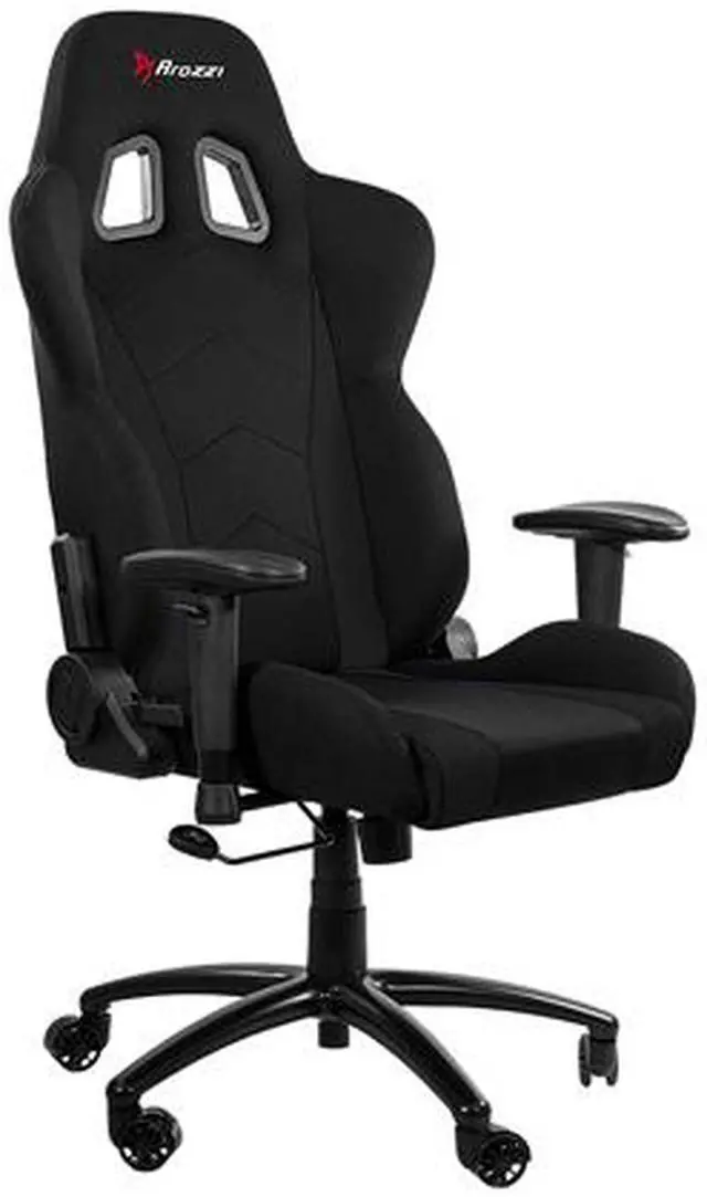 Alt view image 3 of 6 - Arozzi Inizio Gaming Chair (Black) - Ergonomic, Metal Frame, Adjustable Pillows, INIZIO-FB-BLACK