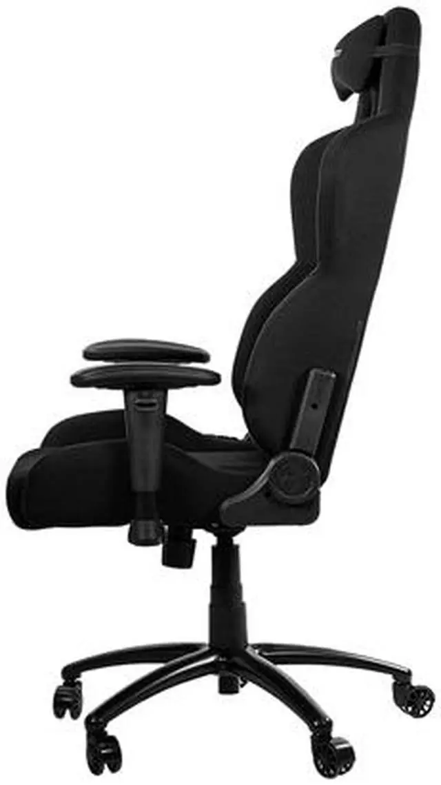 Alt view image 4 of 6 - Arozzi Inizio Gaming Chair (Black) - Ergonomic, Metal Frame, Adjustable Pillows, INIZIO-FB-BLACK