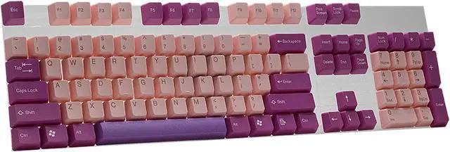 Main image of Tai-Hao KDTHUS104C01PK301 Mulberry ABS Keycap Set