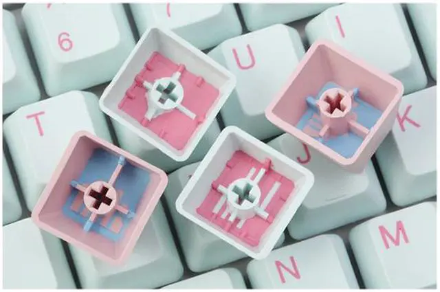 Alt view image 2 of 2 - Tai-Hao KDTHUS104 C02BP201 PBT Keycap Set - Baby Miami