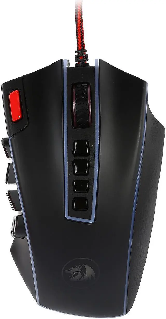 Alt view image 4 of 7 - Redragon M990 Legend 16400 DPI High Precision Programmable Laser Gaming Mouse for PC MMO/FPS